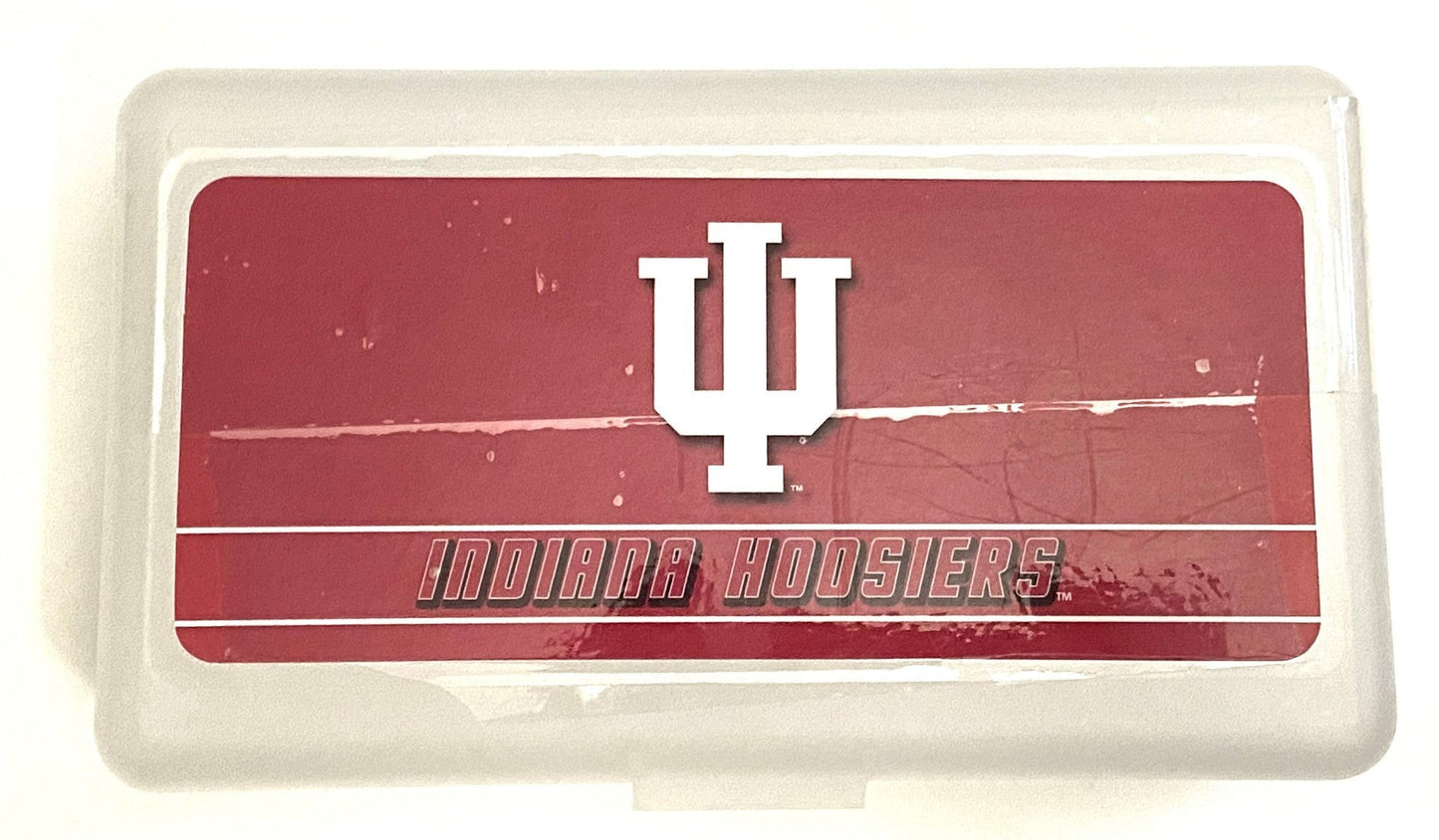 Indiana Hoosiers NCAA Used Utility Storage Pencil Box