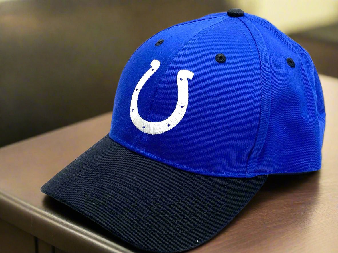 Indianapolis Colts Vintage NFL Blue Replica NOS Cap