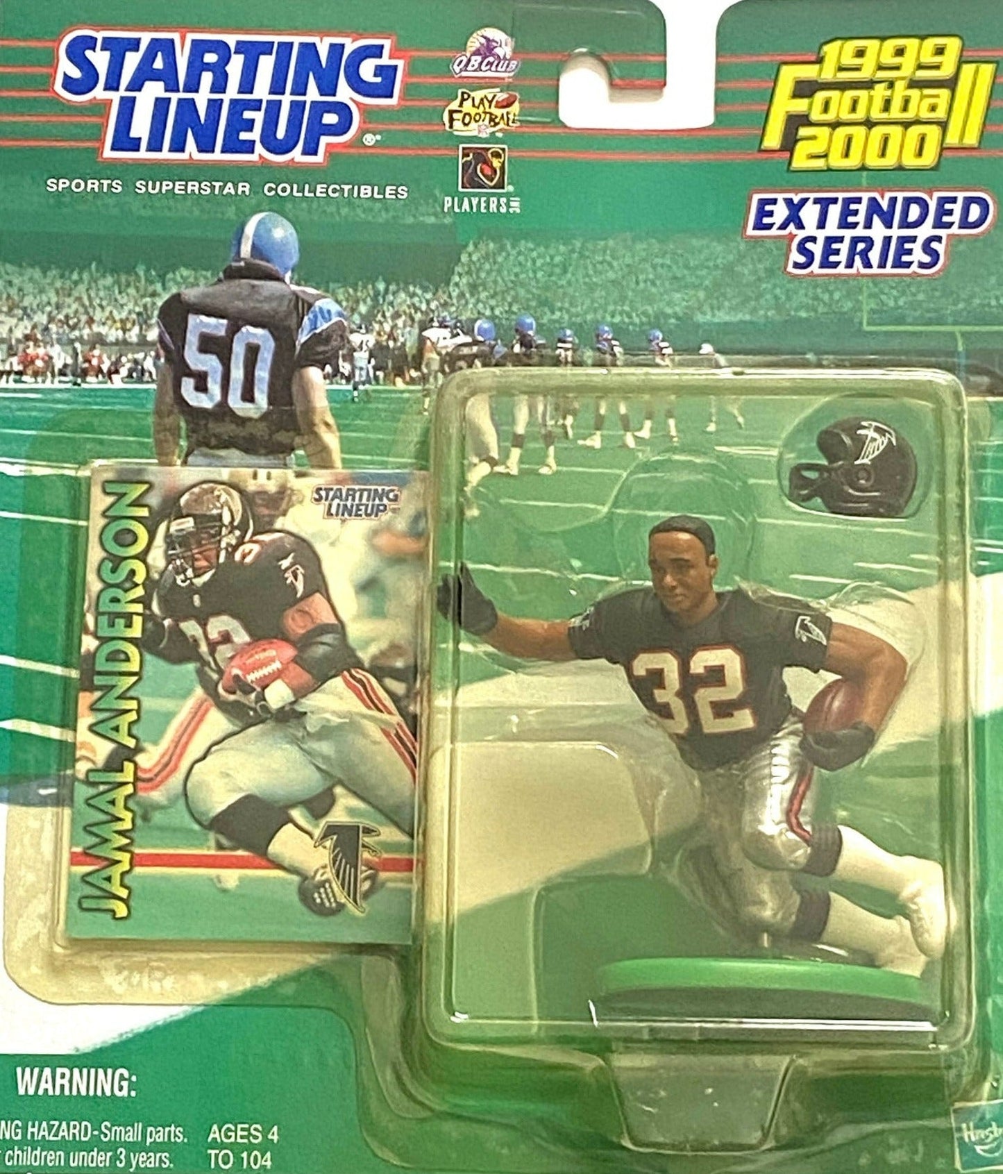 Jamal Anderson 1999-2000 Atlanta Falcons NFL Starting Lineup NOS Figurine