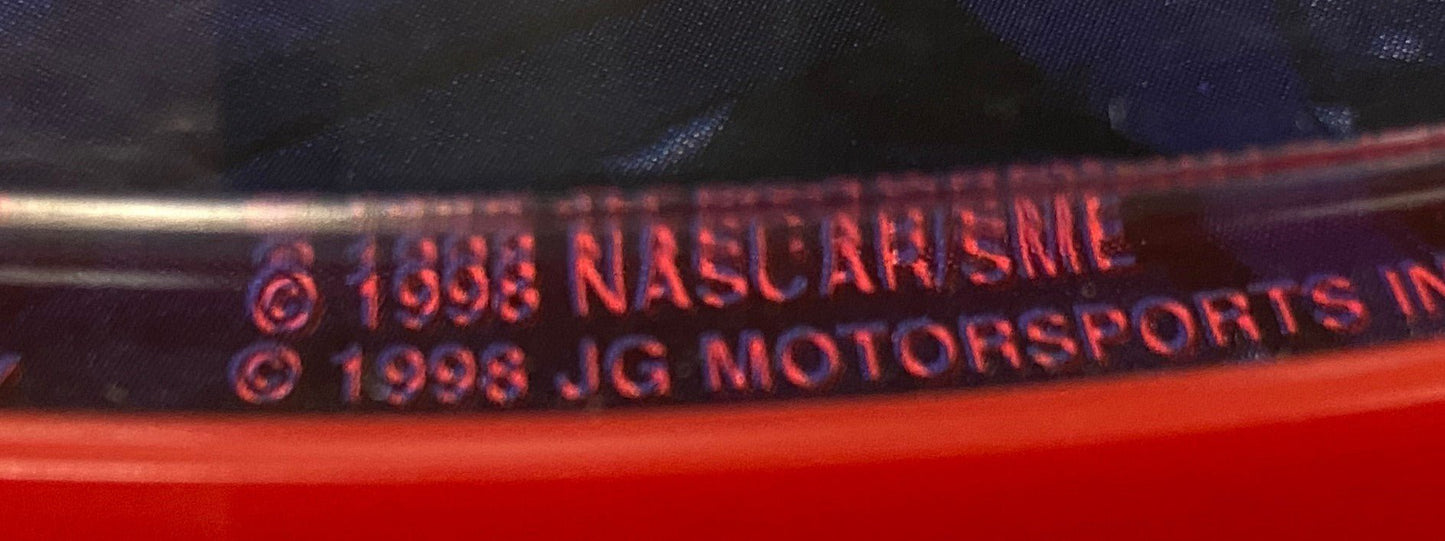 Jeff Gordon #24 1998 NASCAR Used Red Wall Clock