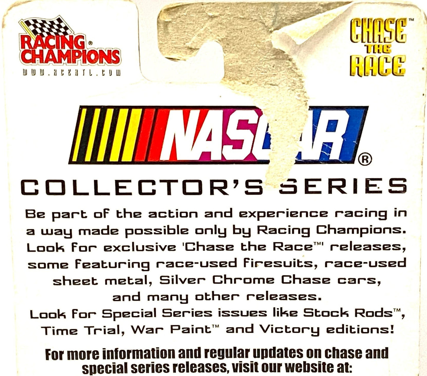Johnny Benson 2003 NASCAR 1:64 #10 "Chase the Race" Ltd. Ed. NOS Car