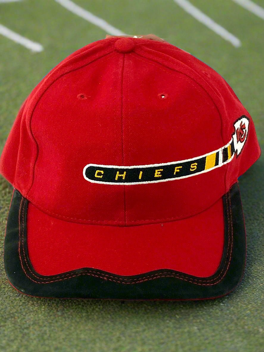Kansas City Chiefs Vintage NFL Red Cotton NOS Ball Cap