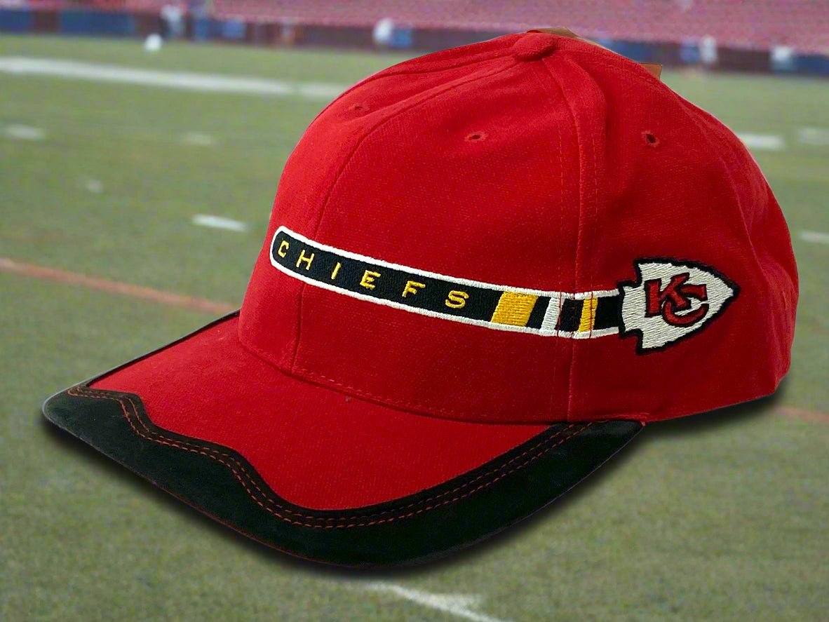 Kansas City Chiefs Vintage NFL Red Cotton NOS Ball Cap
