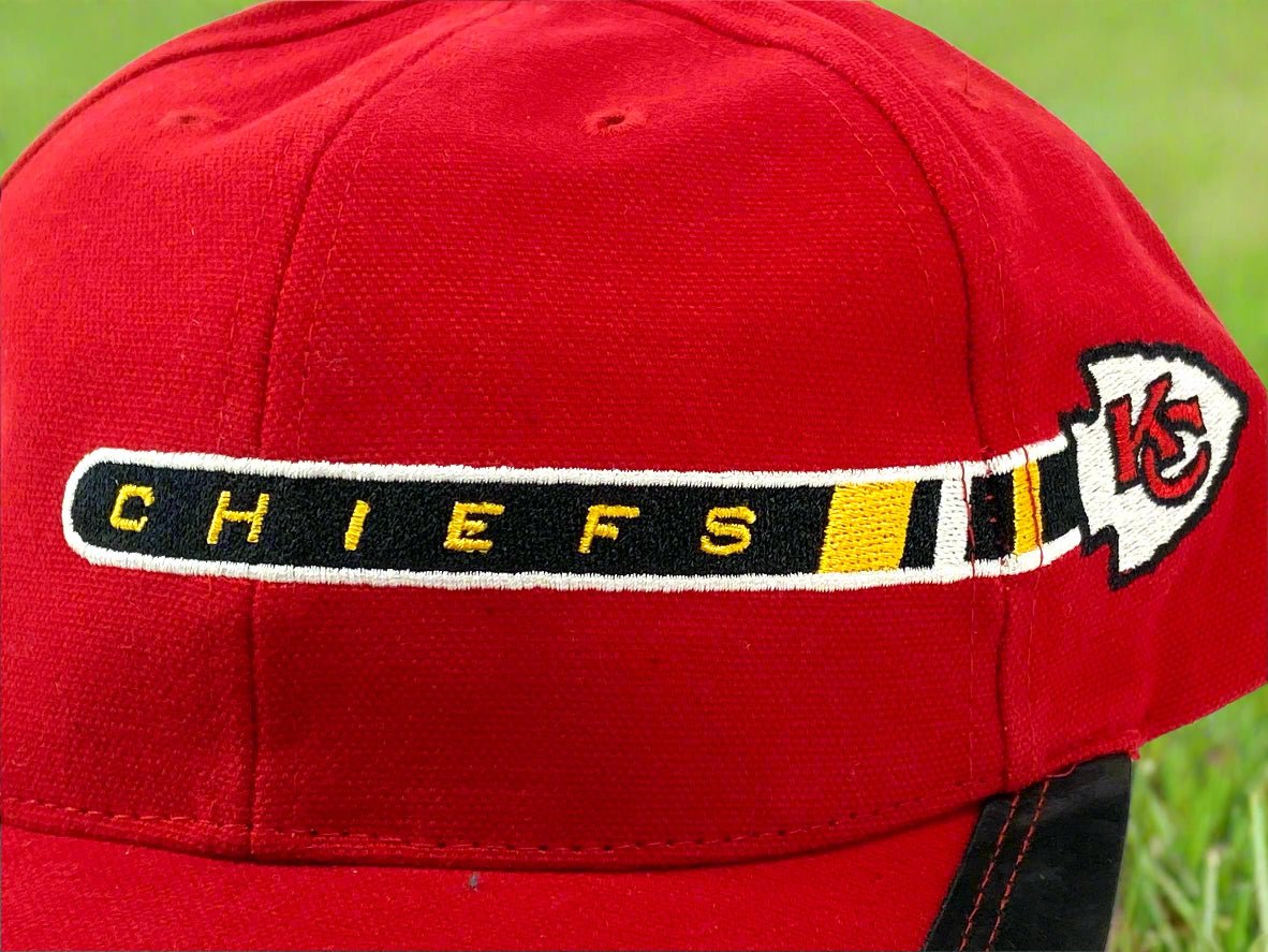 Kansas City Chiefs Vintage NFL Red Cotton NOS Ball Cap