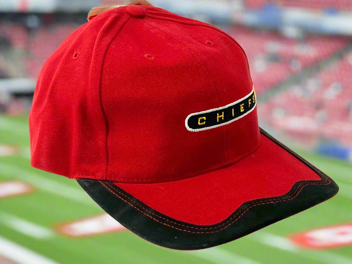 Kansas City Chiefs Vintage NFL Red Cotton NOS Ball Cap