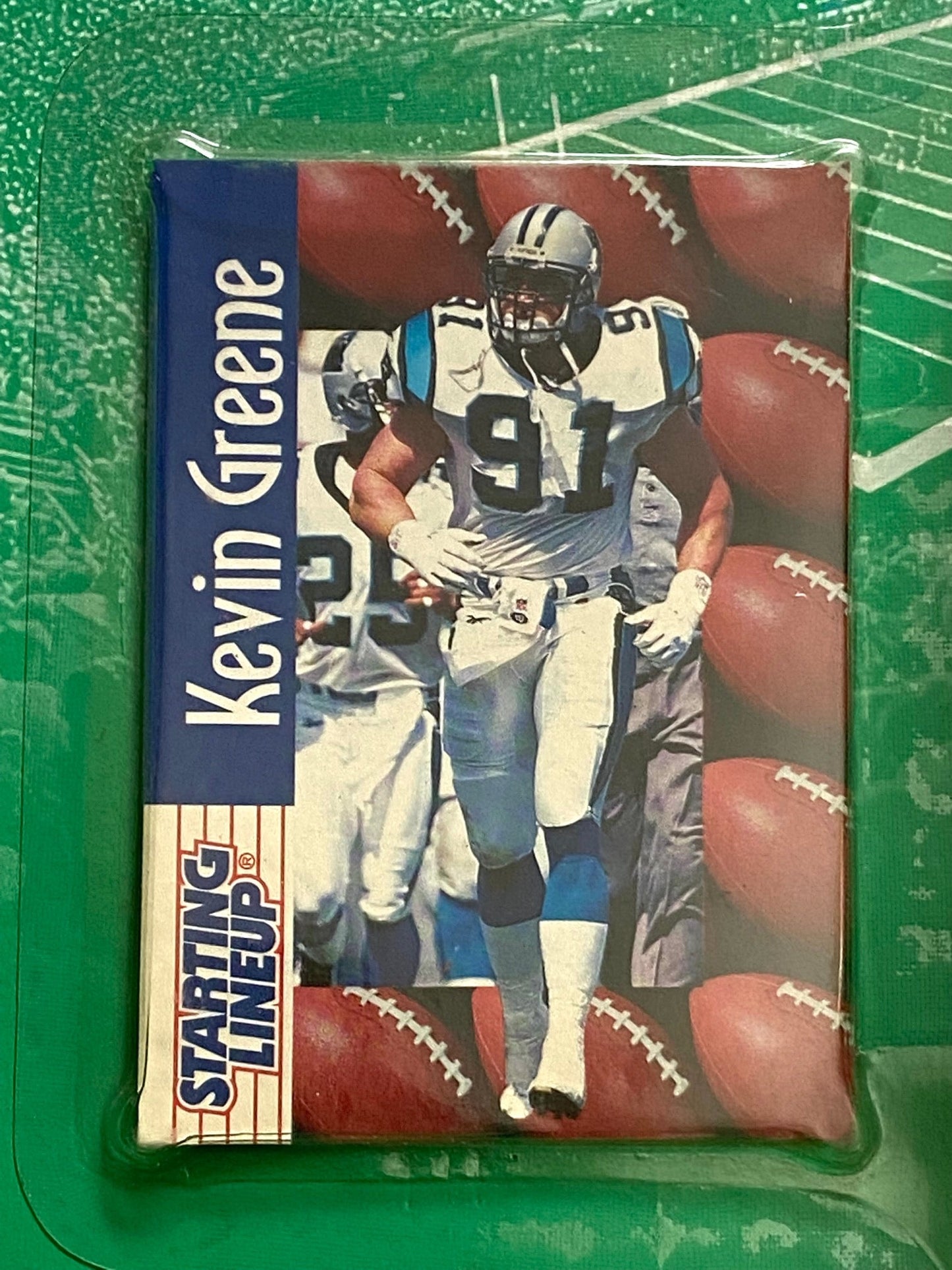 Kevin Greene 1997 Carolina Panthers NFL Starting Lineup NOS Figurine