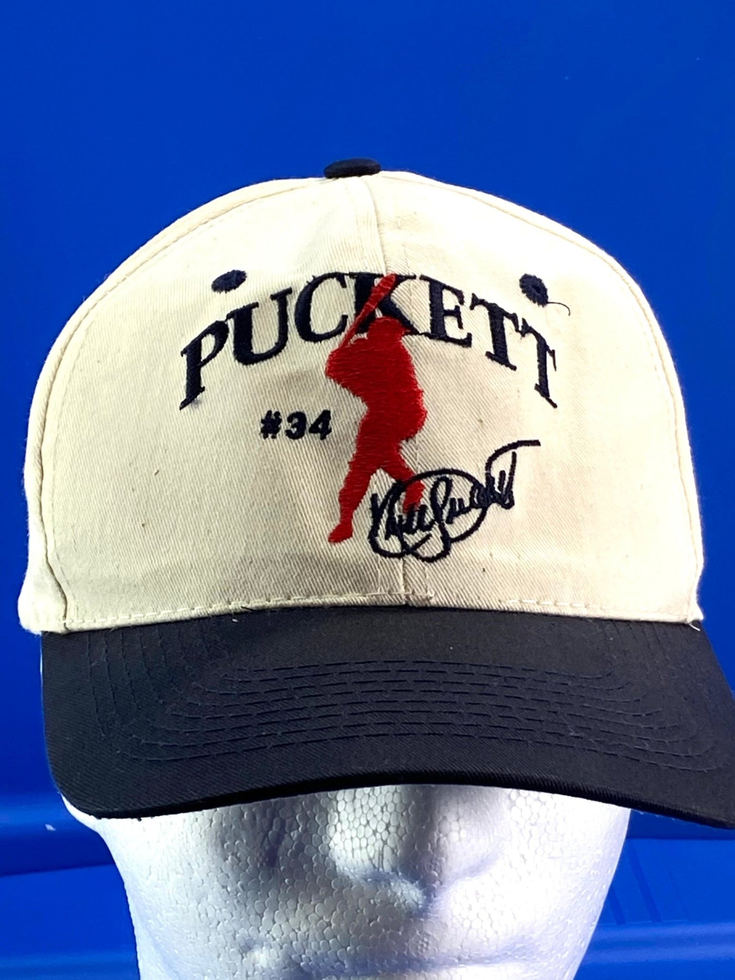 Kirby Puckett Minnesota Twins Vintage Late '80s NOS Dairy Queen Snapback