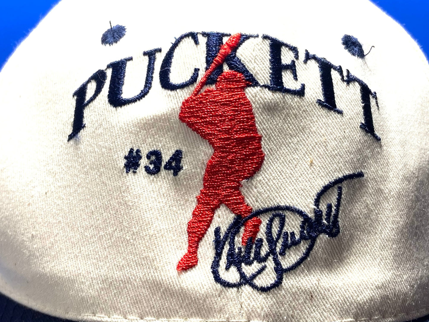 Kirby Puckett Minnesota Twins Vintage Late '80s NOS Dairy Queen Snapback