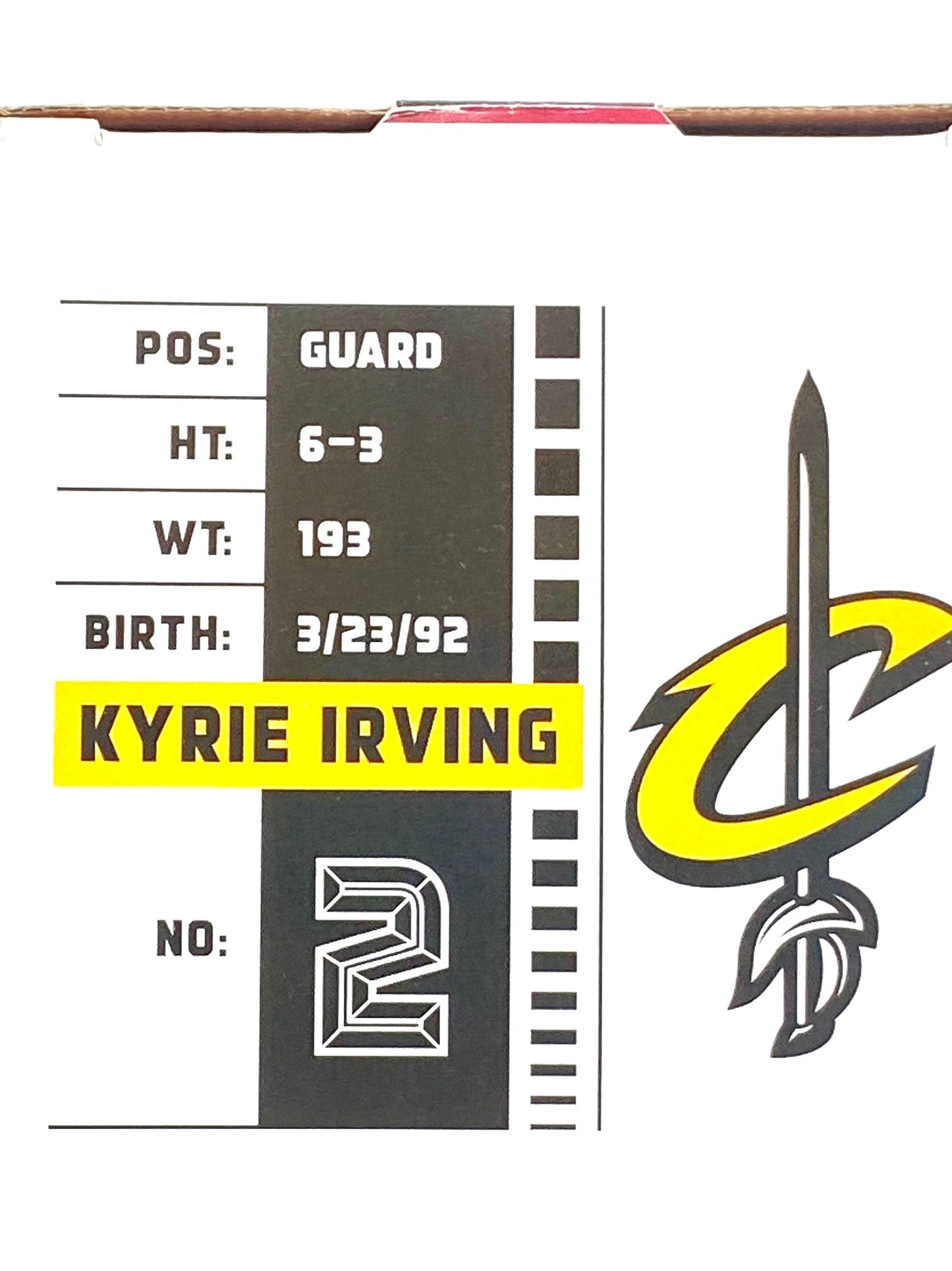 Kyrie Irving 2014 NBA Cleveland Cavaliers Used Bobblehead