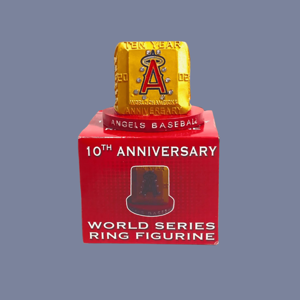 Los Angeles Angels 2012 MLB 10th Anniversary NOS World Series Ring