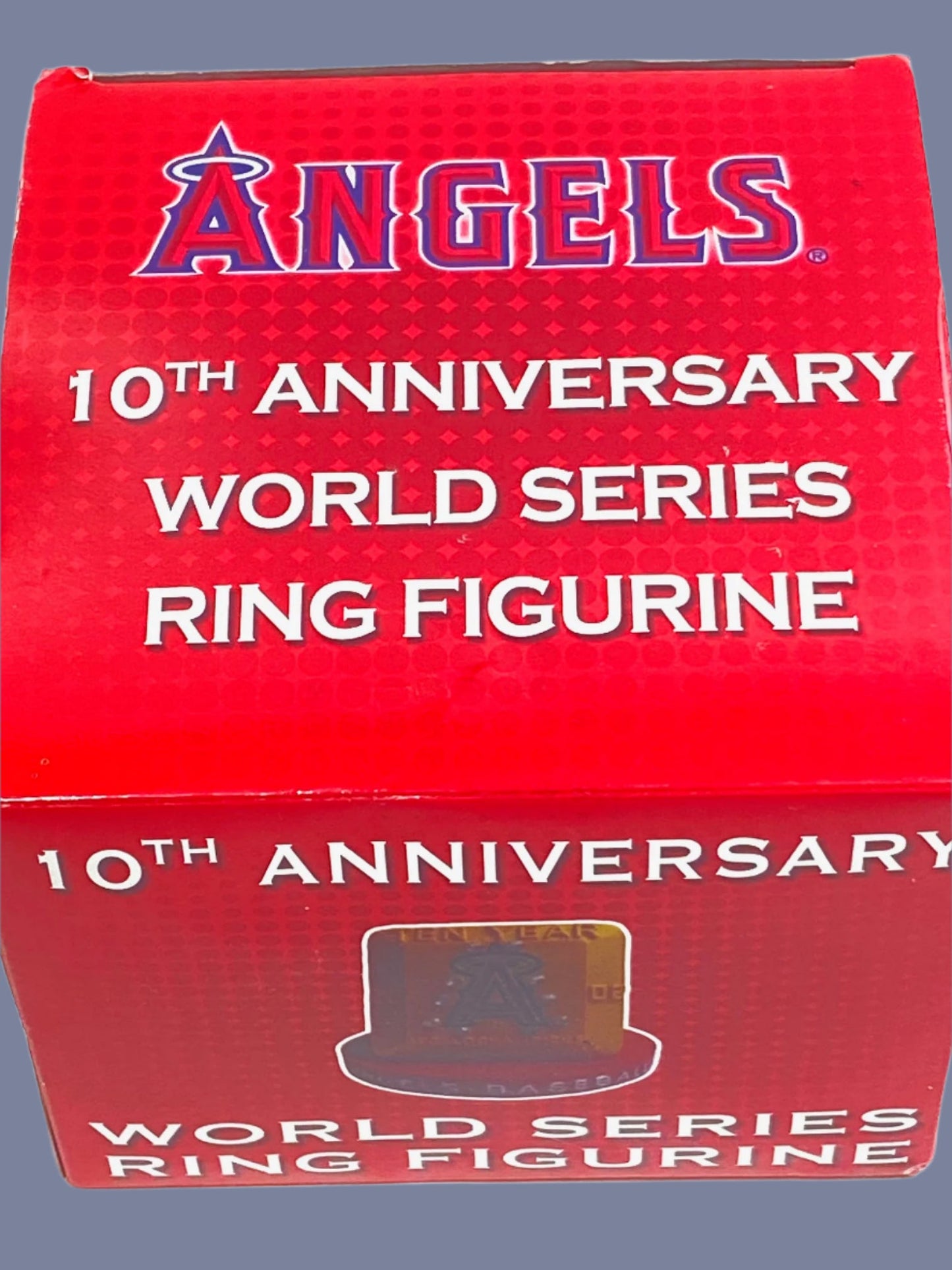 Los Angeles Angels 2012 MLB 10th Anniversary NOS World Series Ring