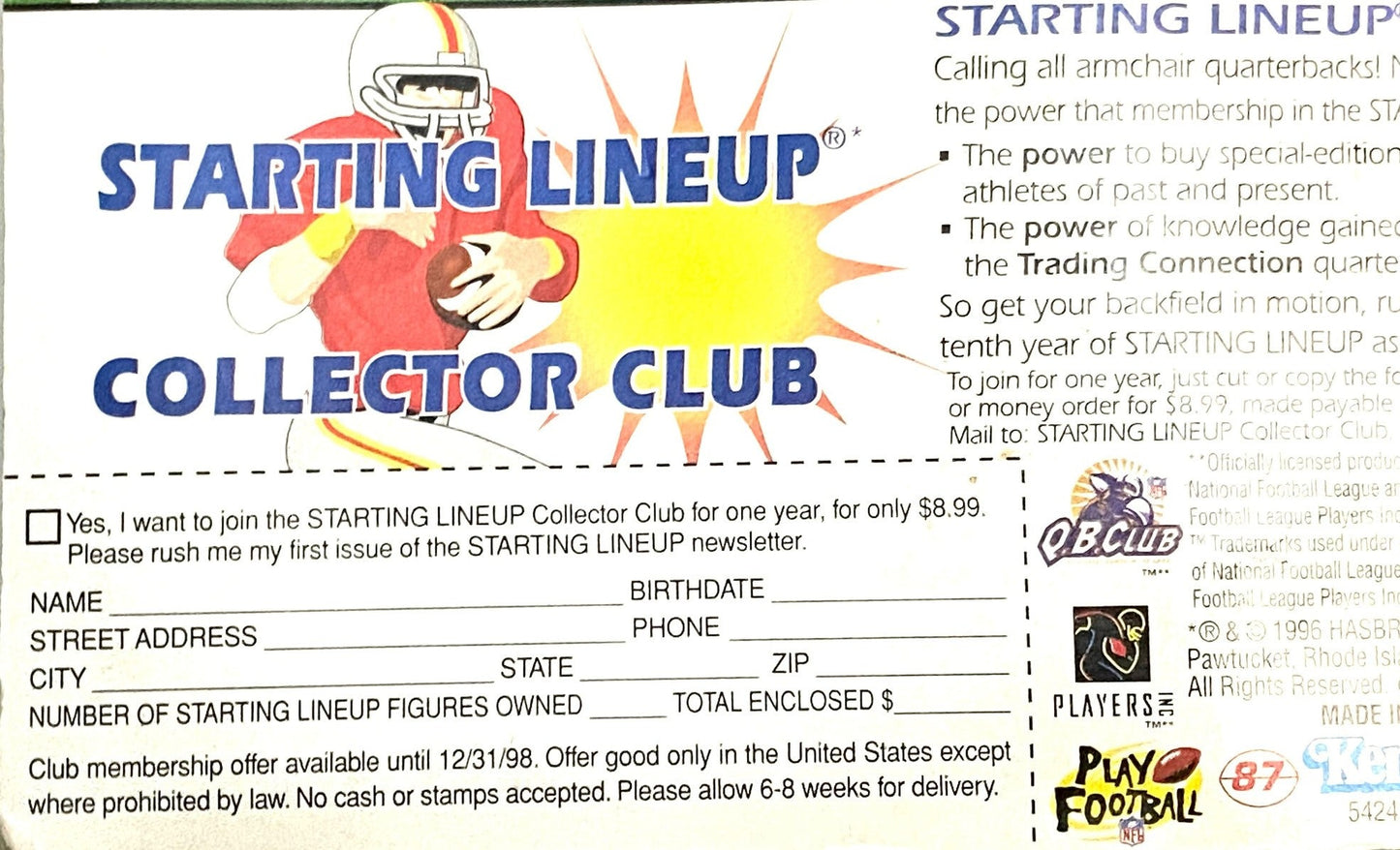 Mark Brunell 1997 NFL Jacksonville Jaguars Starting Lineup NOS Figurine