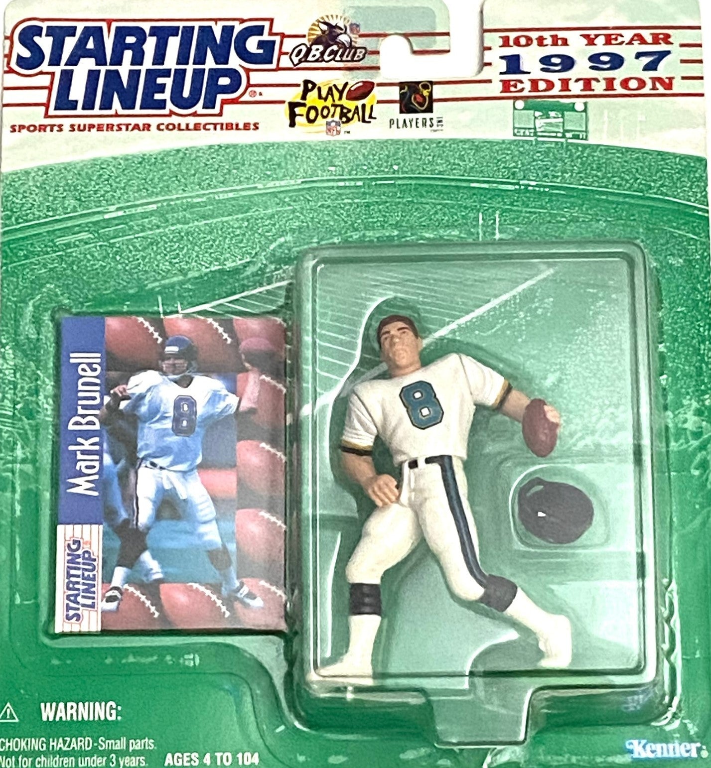 Mark Brunell 1997 NFL Jacksonville Jaguars Starting Lineup NOS Figurine