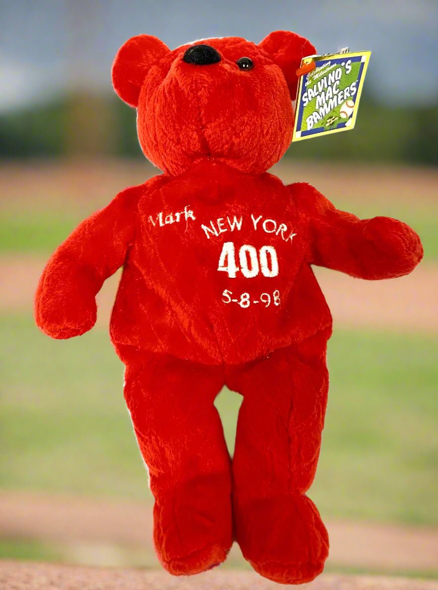 Mark McGwire 400 Homers 5-8-1998 NOS Beanie Mac Bomber