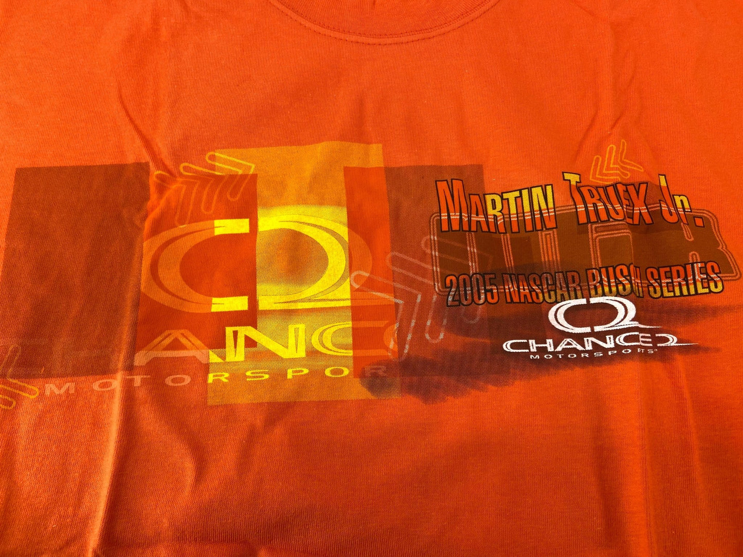 Martin Truex Jr. 2005 NASCAR Busch Series XL NOS T-Shirt