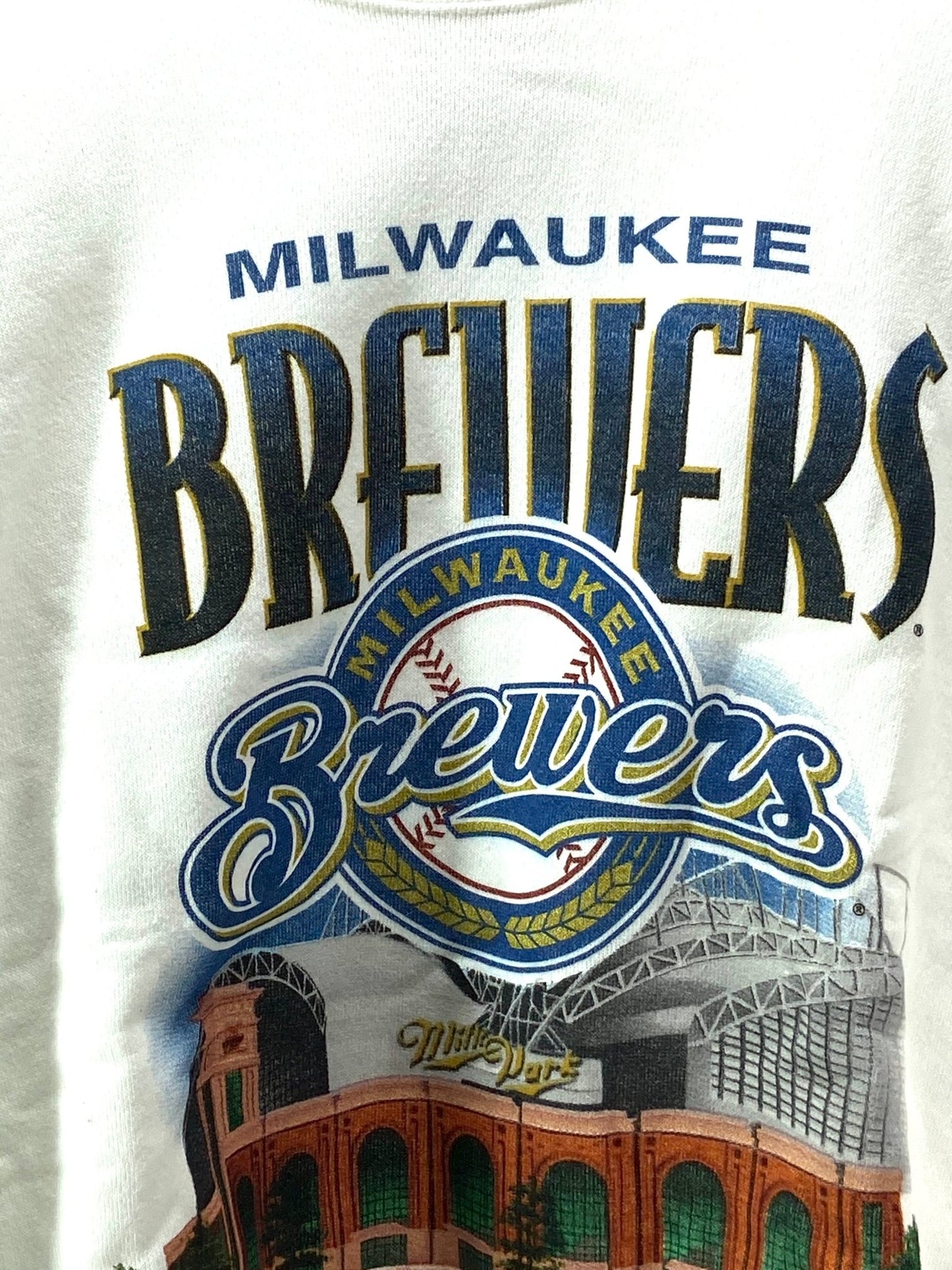 Milwaukee Brewers 2001 Vintage MLB Miller Park NOS Sweatshirt