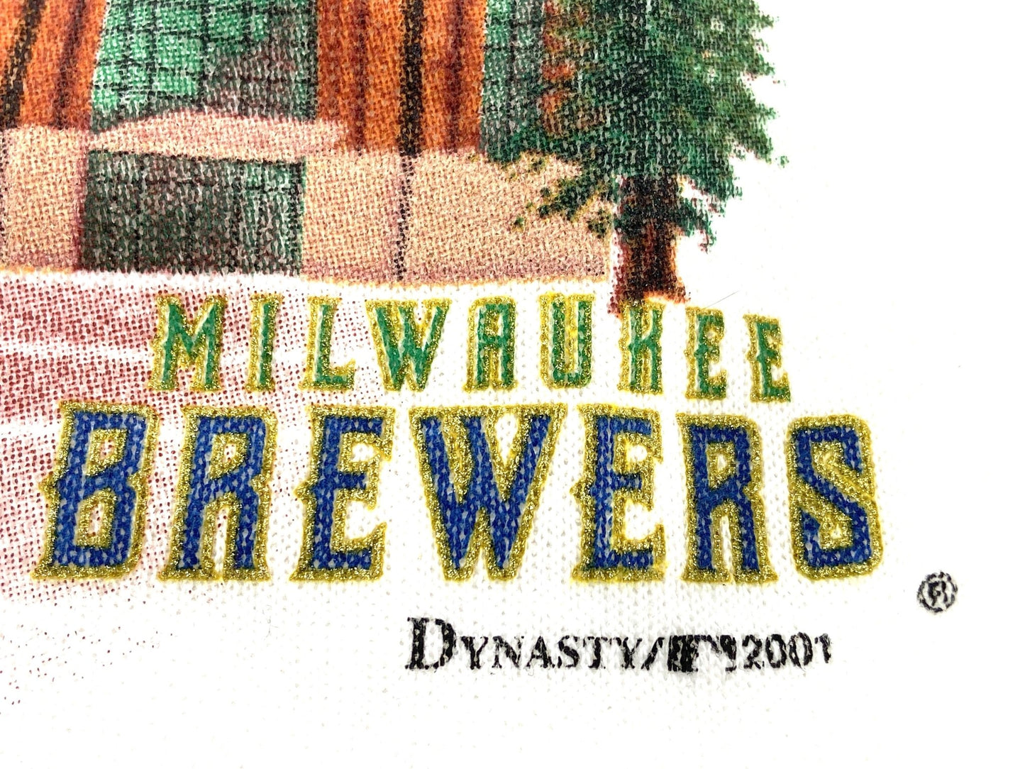Milwaukee Brewers 2001 Vintage MLB Miller Park NOS Sweatshirt
