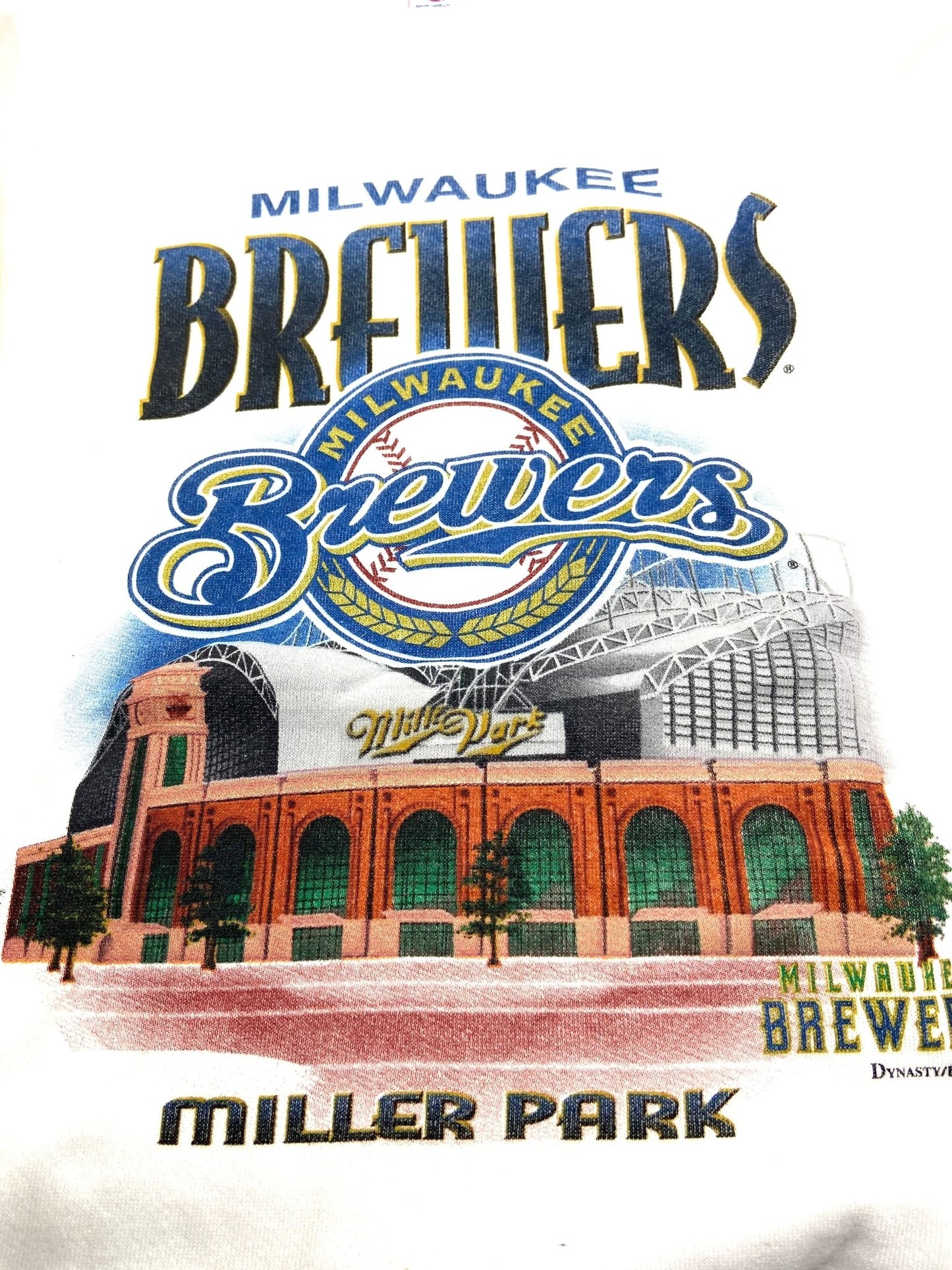 Milwaukee Brewers 2001 Vintage MLB Miller Park NOS Sweatshirt