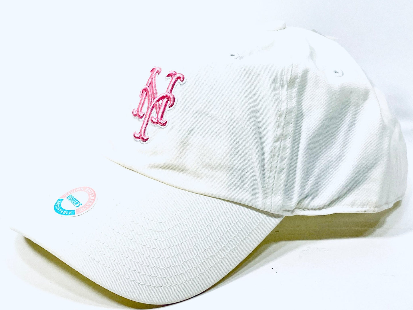 New York Mets Vintage MLB Women's NOS White Logo Cap