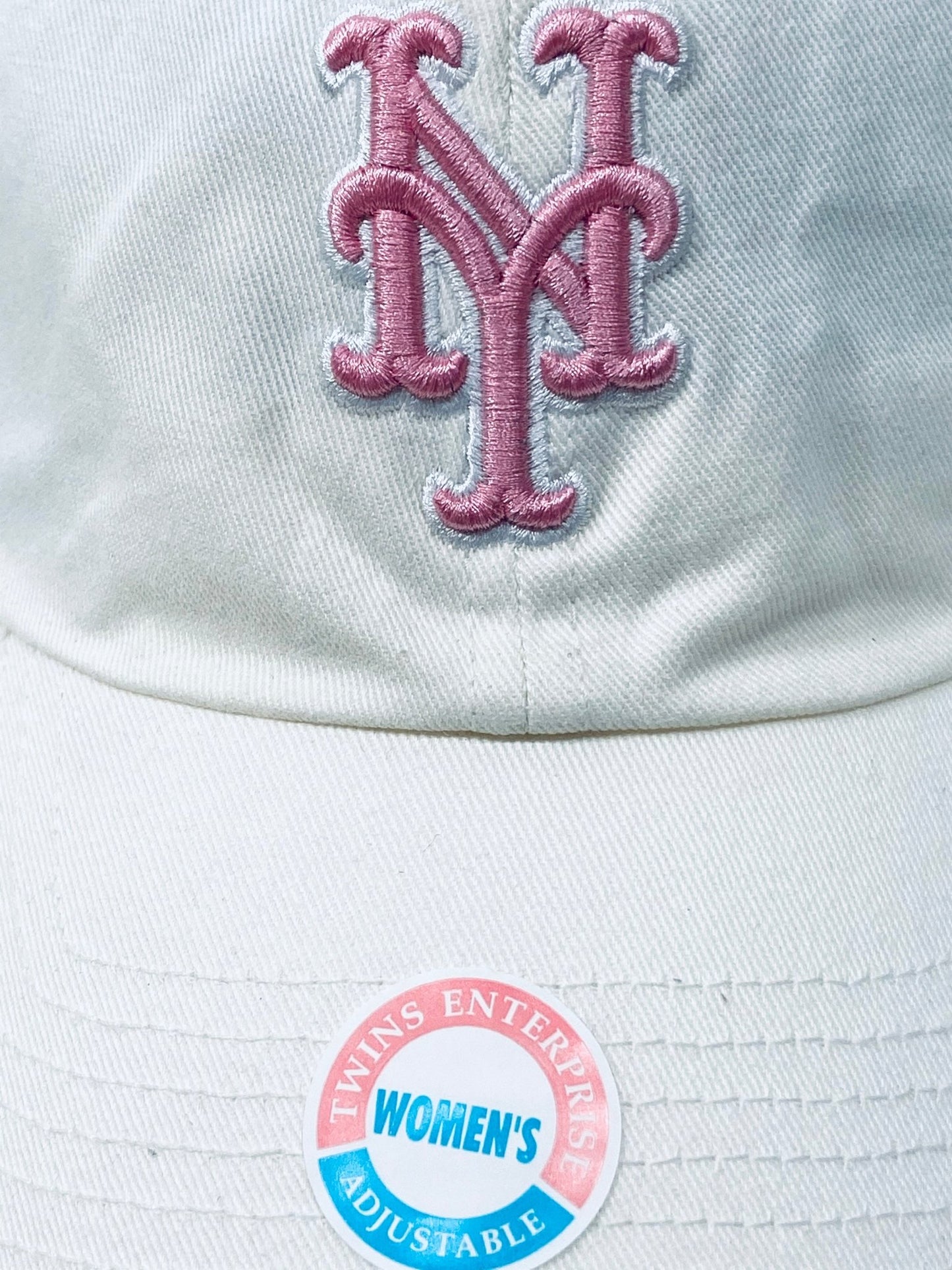 New York Mets Vintage MLB Women's NOS White Logo Cap