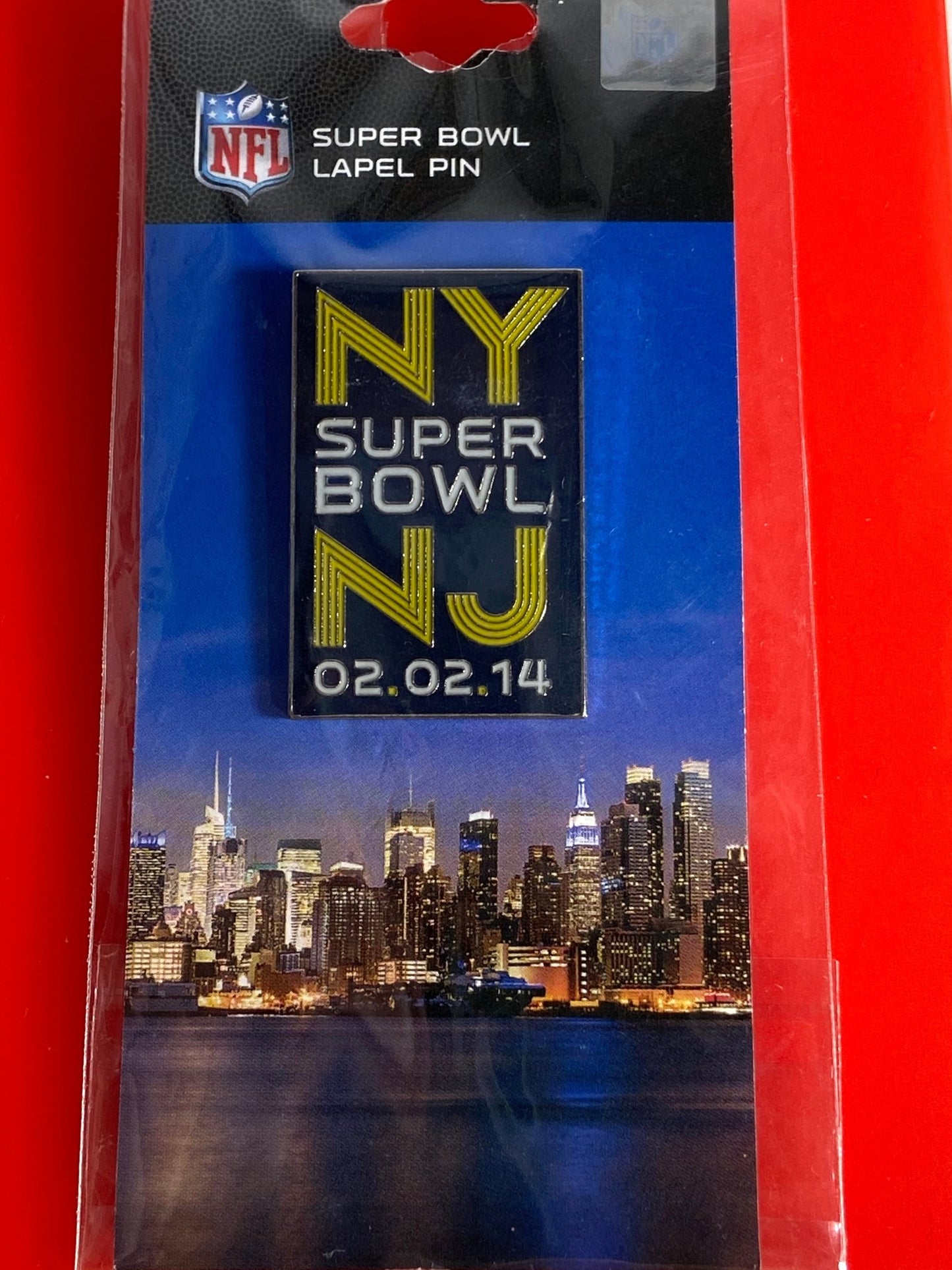NFL Super Bowl XLVIII (48) NOS Lapel Pins