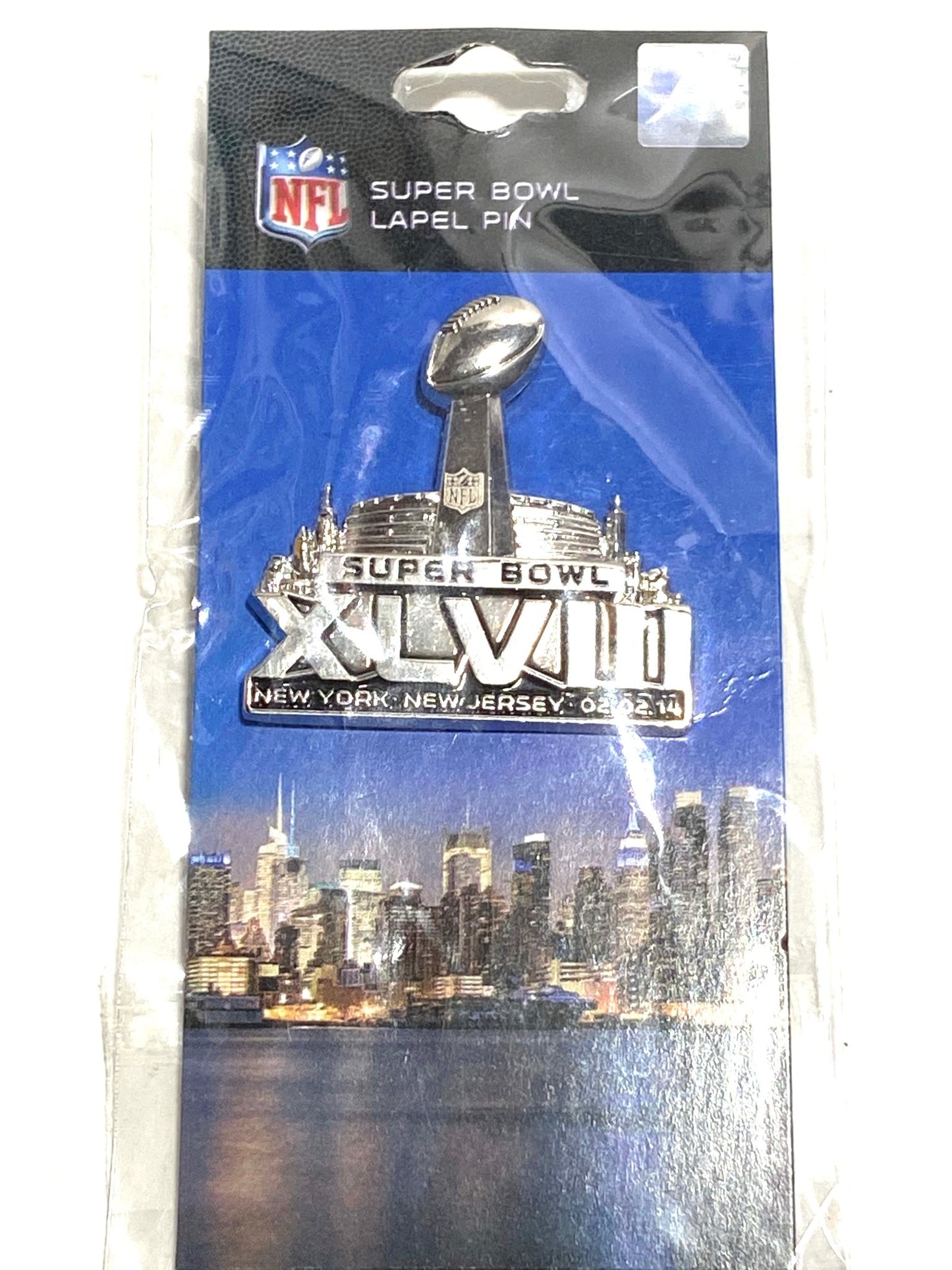 NFL Super Bowl XLVIII (48) NOS Lapel Pins