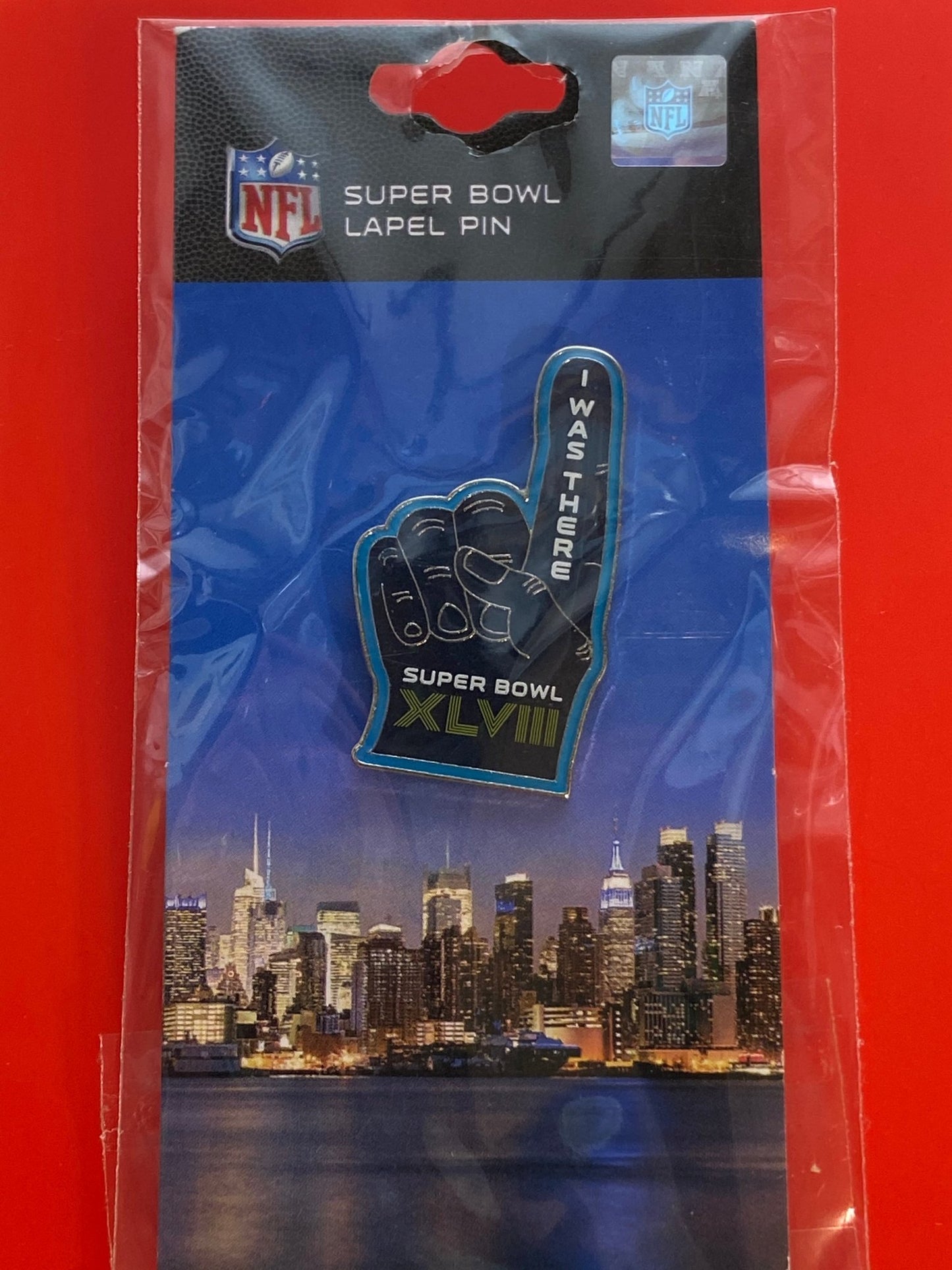 NFL Super Bowl XLVIII (48) NOS Lapel Pins
