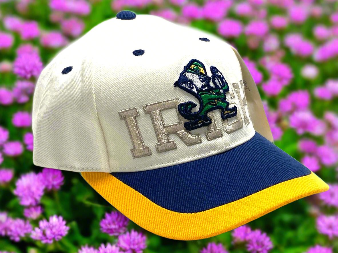 Notre Dame Vintage Late '90s NCAA 20% Wool NOS Logo Cap