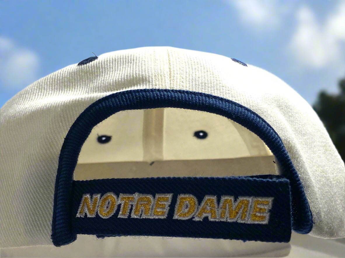 Notre Dame Vintage Late '90s NCAA 20% Wool NOS Logo Cap