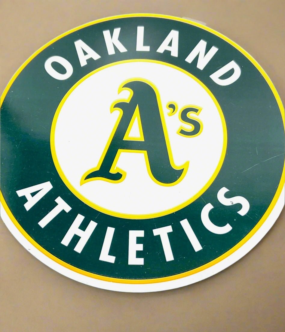 Oakland A's 5 3/4" Used Coaster Set (4)