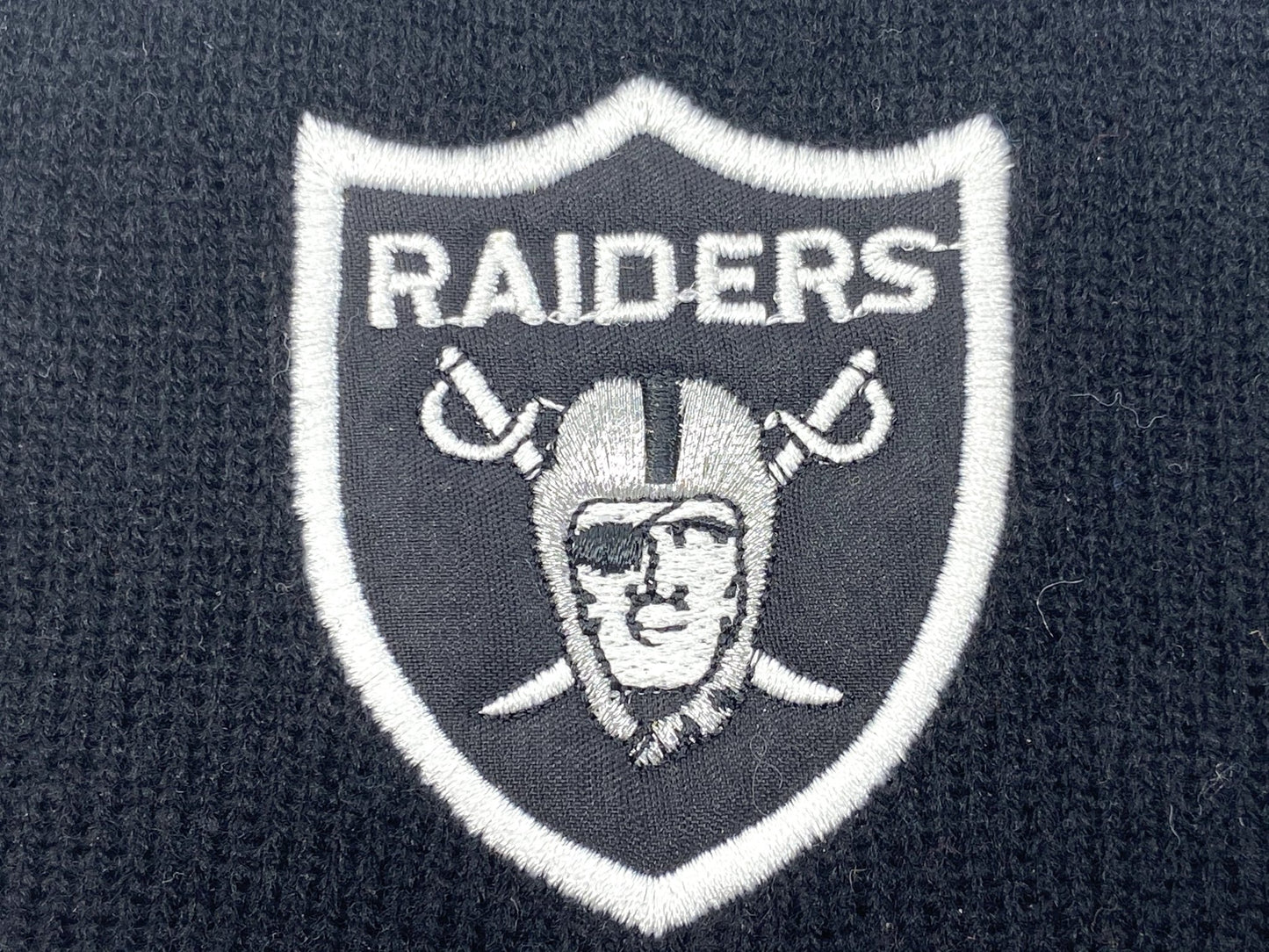 Oakland Raiders Vintage NFL Black NOS Headband