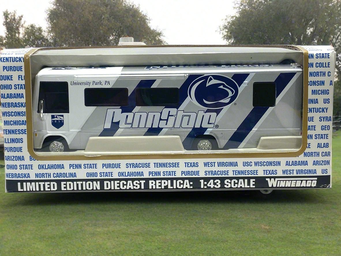 Penn State Nittany Lions Vintage 2001 NCAA 1:43 NOS Winnebago