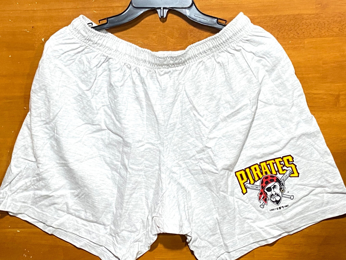 Pittsburgh Pirates 1997 MLB Adult XL Gray NOS Shorts
