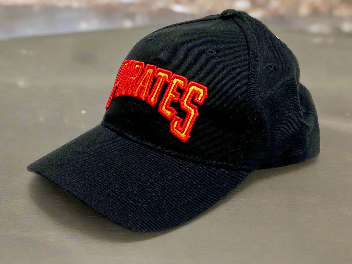 Pittsburgh Pirates NOS Vintage MLB Black Cotton Cap