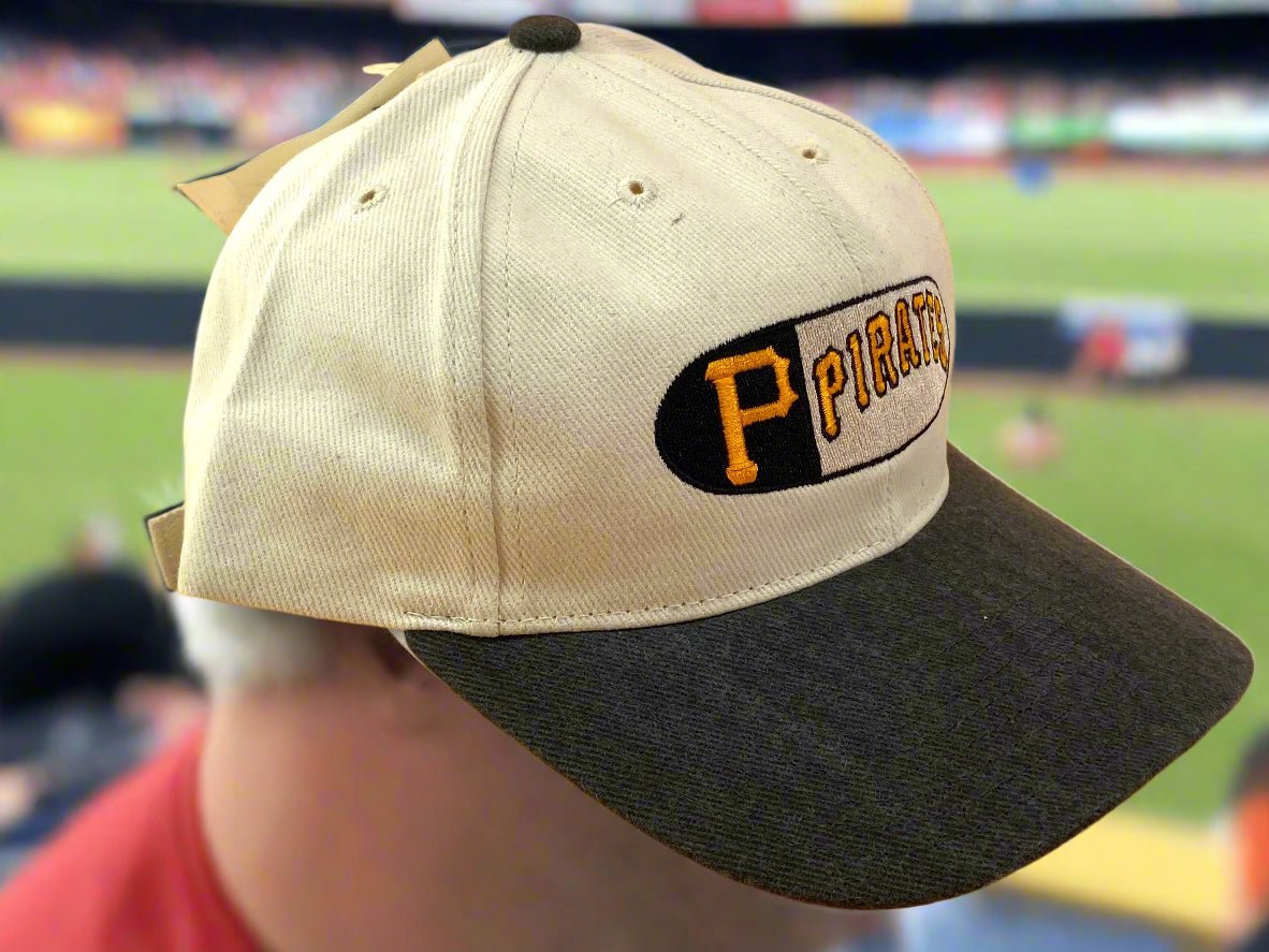 Pittsburgh Pirates NOS Vintage MLB Logo "P" Cap