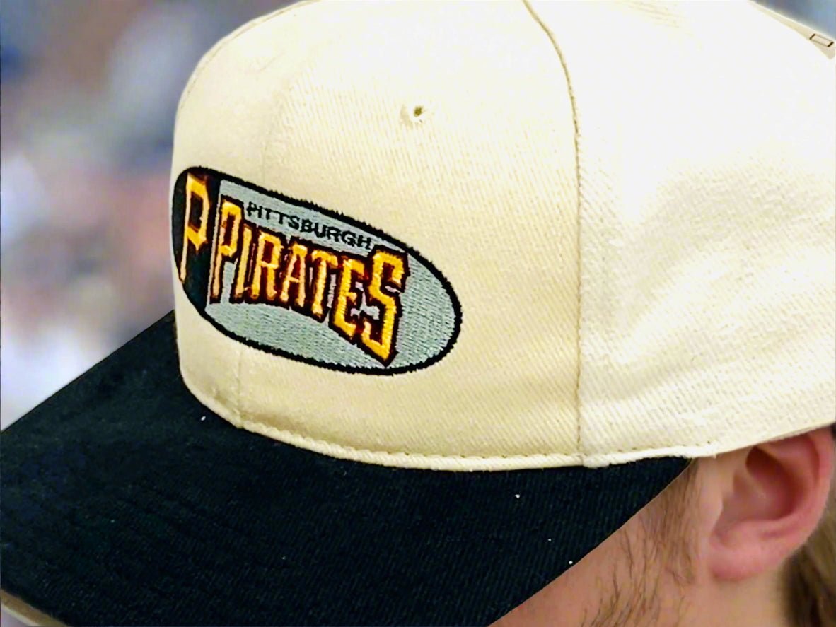 Pittsburgh Pirates NOS Vintage MLB Logo "P" Cap