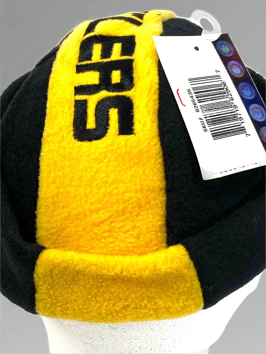 Pittsburgh Steelers NFL Fleece "Jughead" Style NOS Beanie