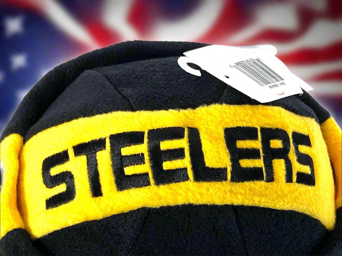 Pittsburgh Steelers NFL Fleece "Jughead" Style NOS Beanie