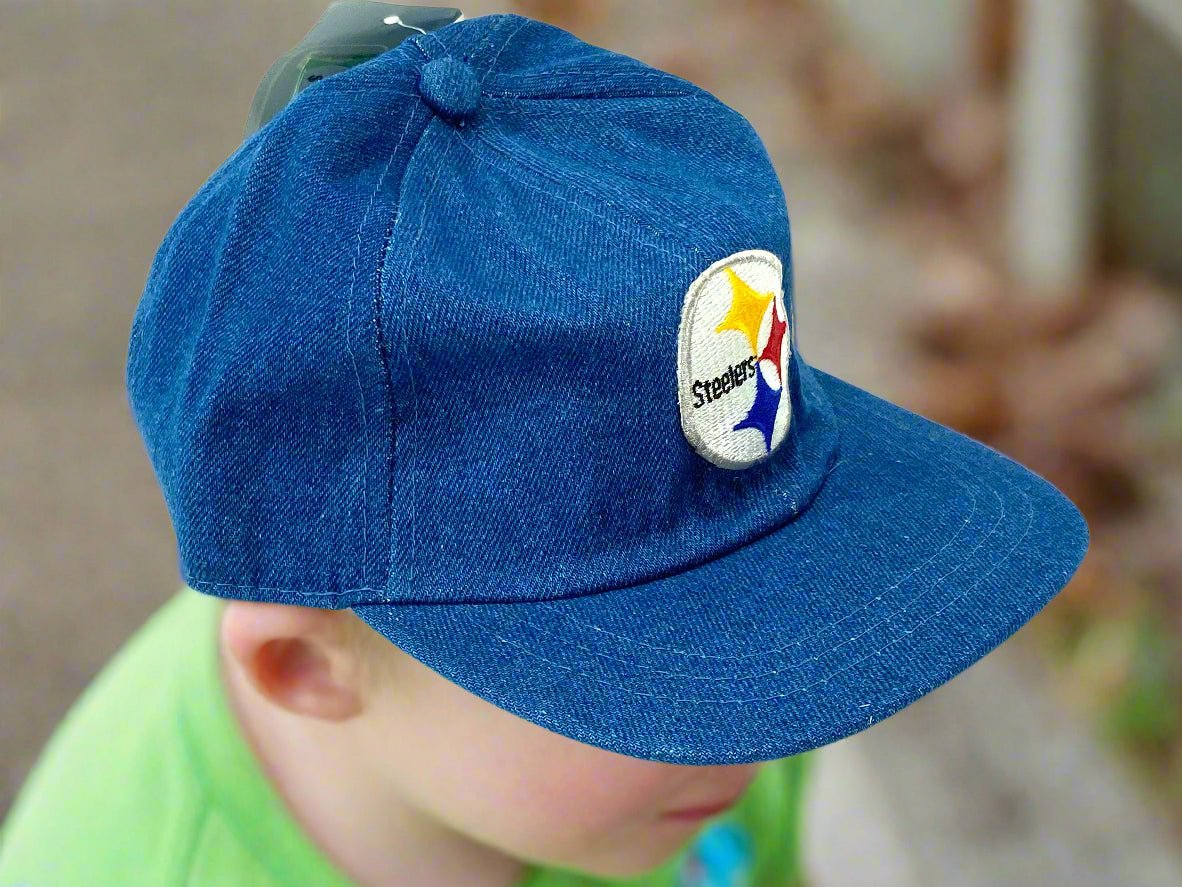 Pittsburgh Steelers NFL Vintage NOS Denim Toddler Cap