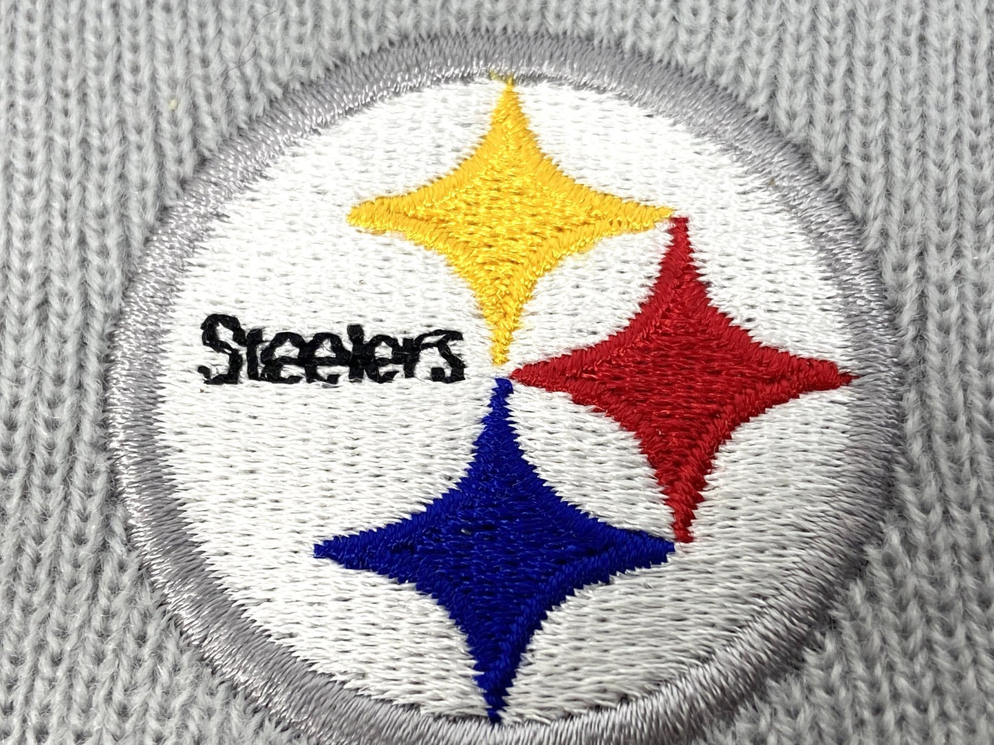 Pittsburgh Steelers NFL Vintage NOS Gray Logo Headband