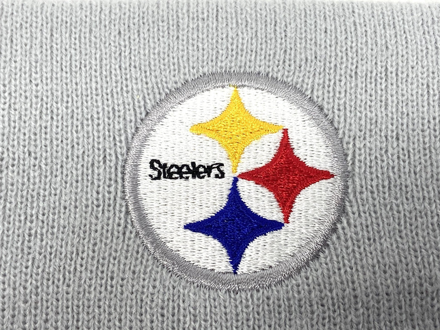 Pittsburgh Steelers NFL Vintage NOS Gray Logo Headband