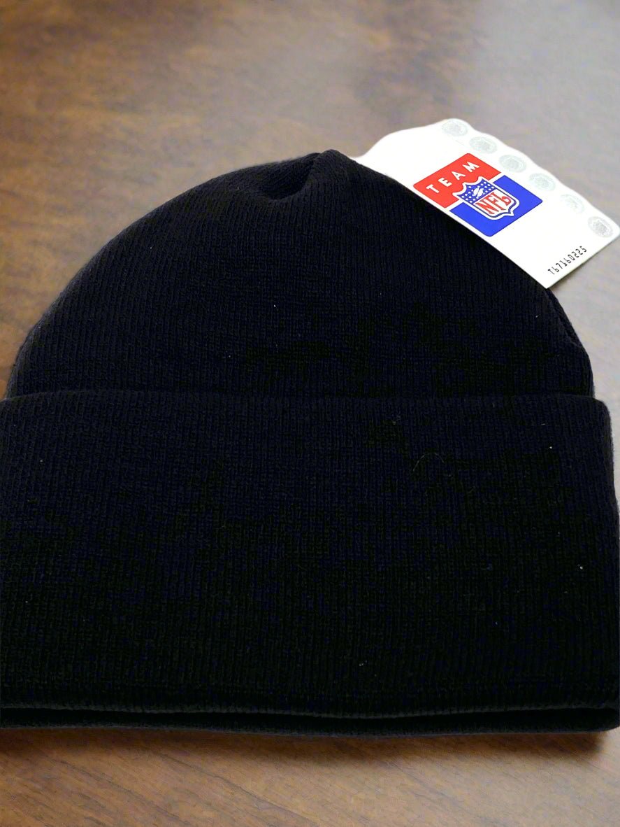 Pittsburgh Steelers Vintage NFL Black Knit NOS Cuffed Hat