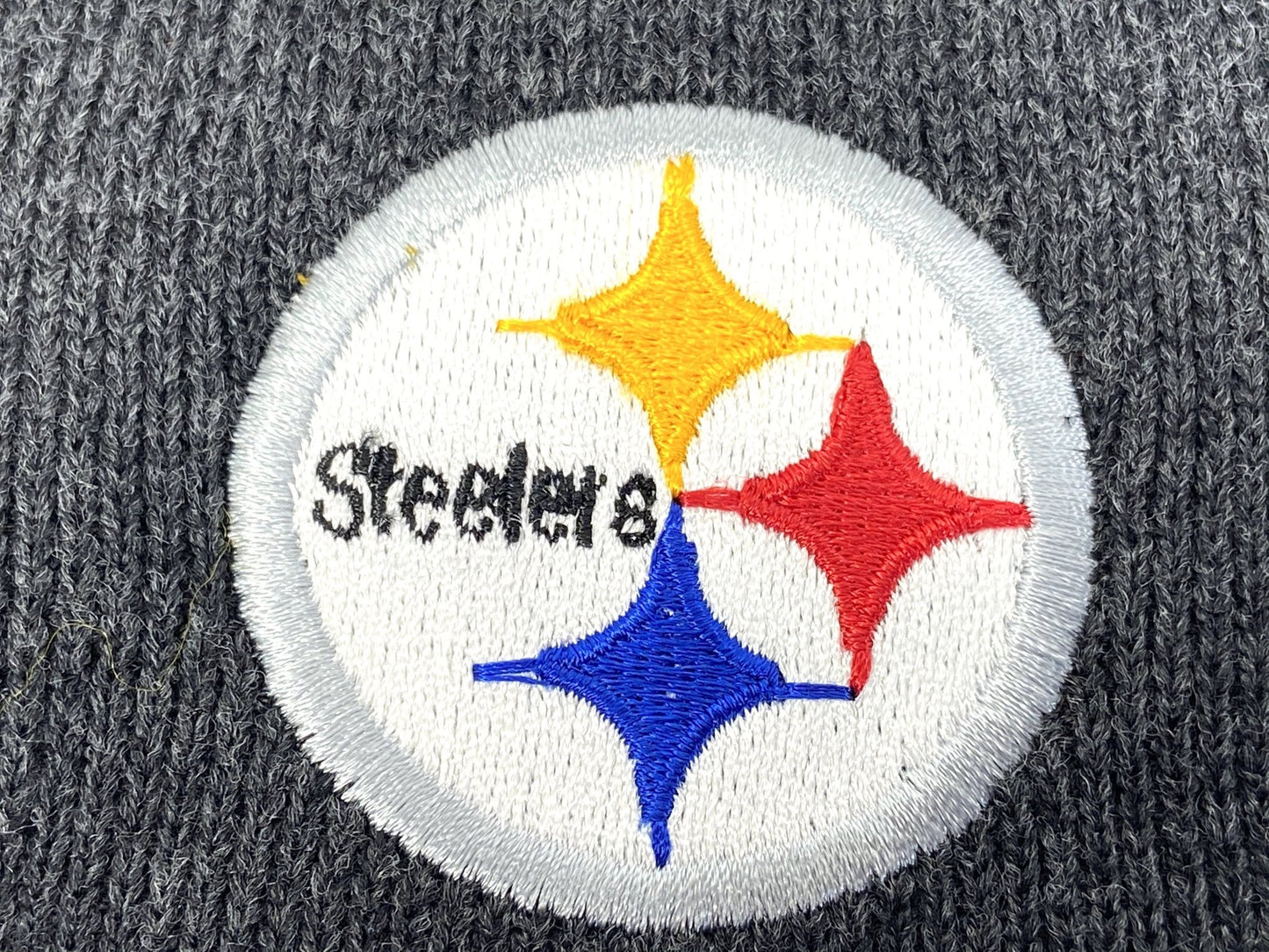 Pittsburgh Steelers Vintage NFL Dark Gray NOS Headband