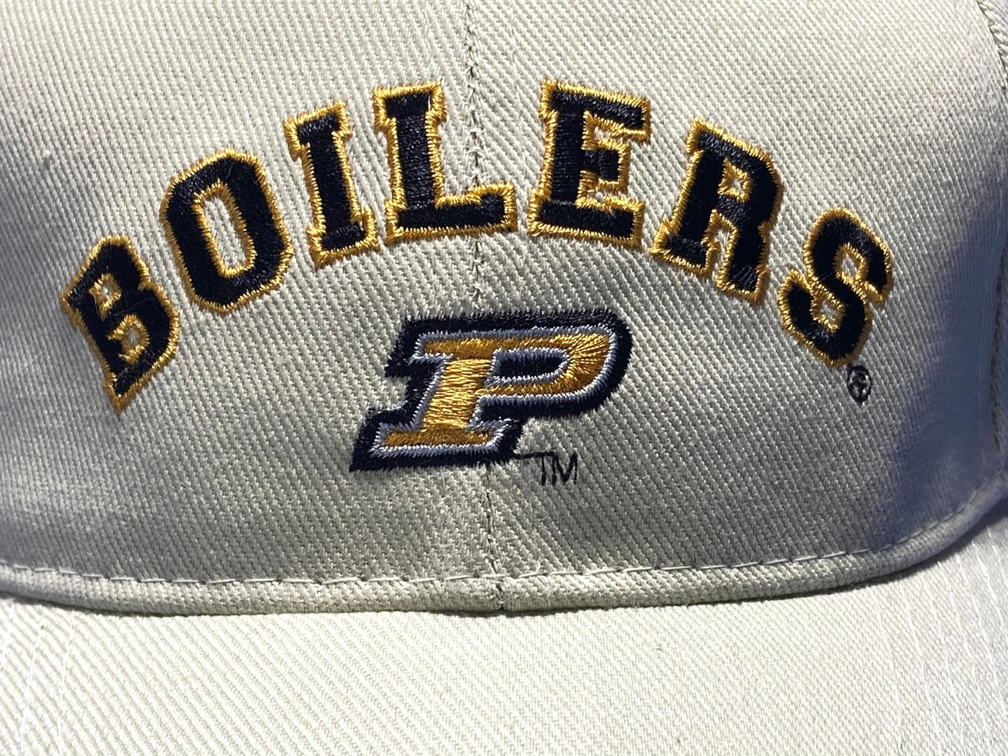 Purdue Boilermakers Vintage Adult NCAA Cotton NOS Logo Cap