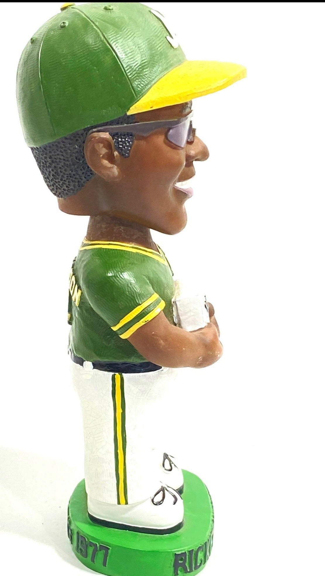 Rickey Henderson #949 Modesto Athletics 2002 Used Bobblehead