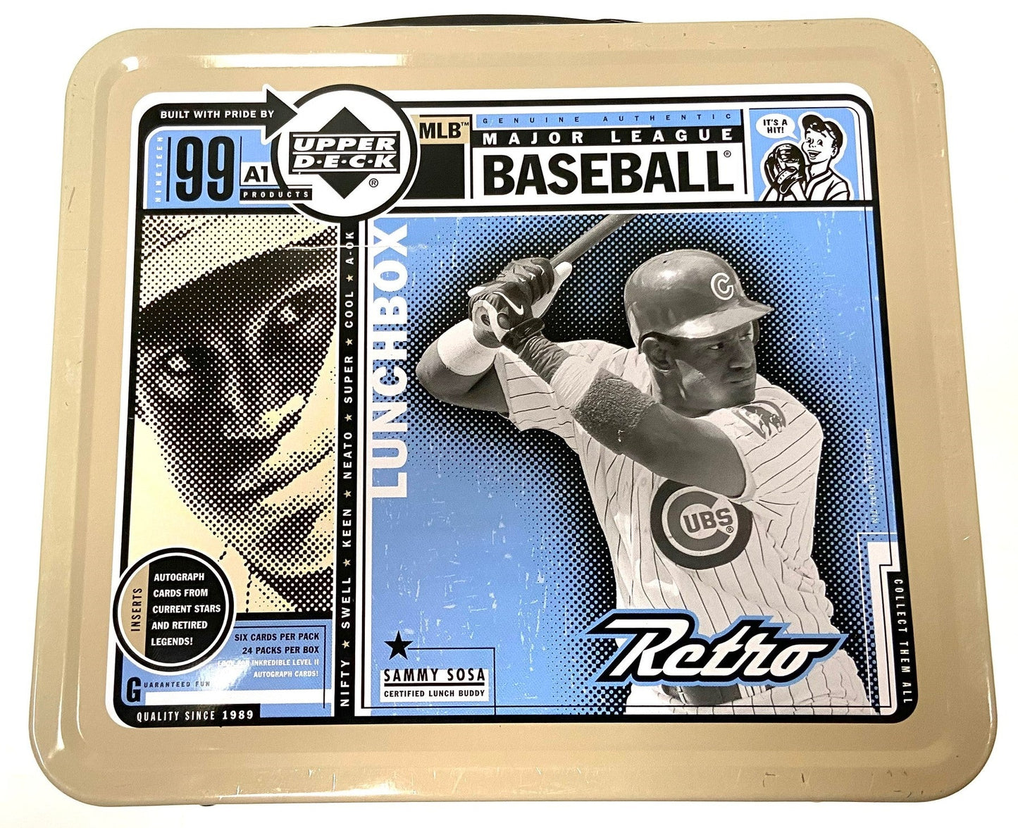 Sammy Sosa 1999 Chicago Cubs Used Card Storage Box
