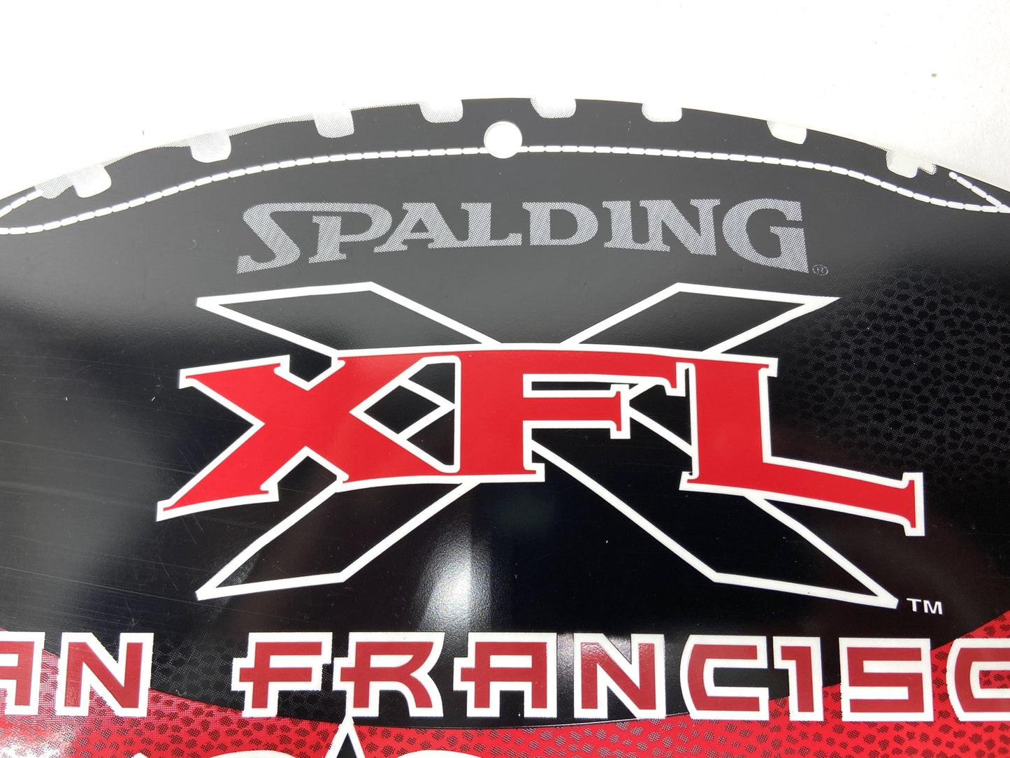 San Francisco Demons Vintage XFL 2000 NOS Team Sign