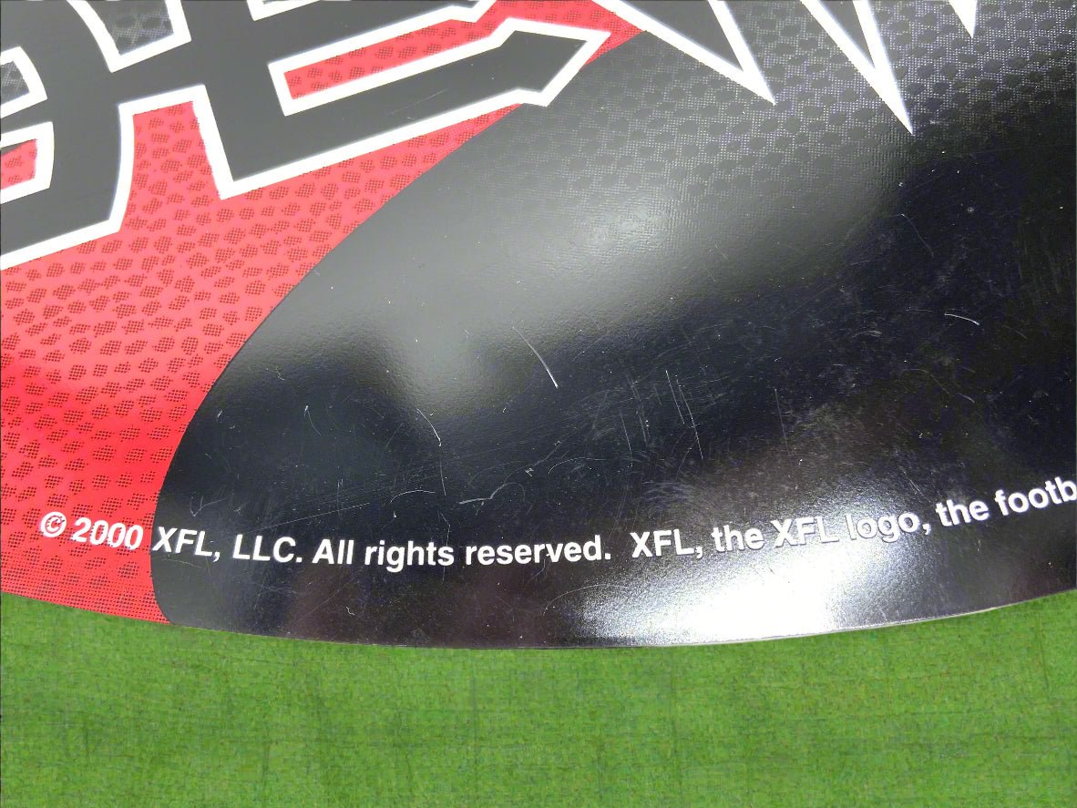 San Francisco Demons Vintage XFL 2000 NOS Team Sign