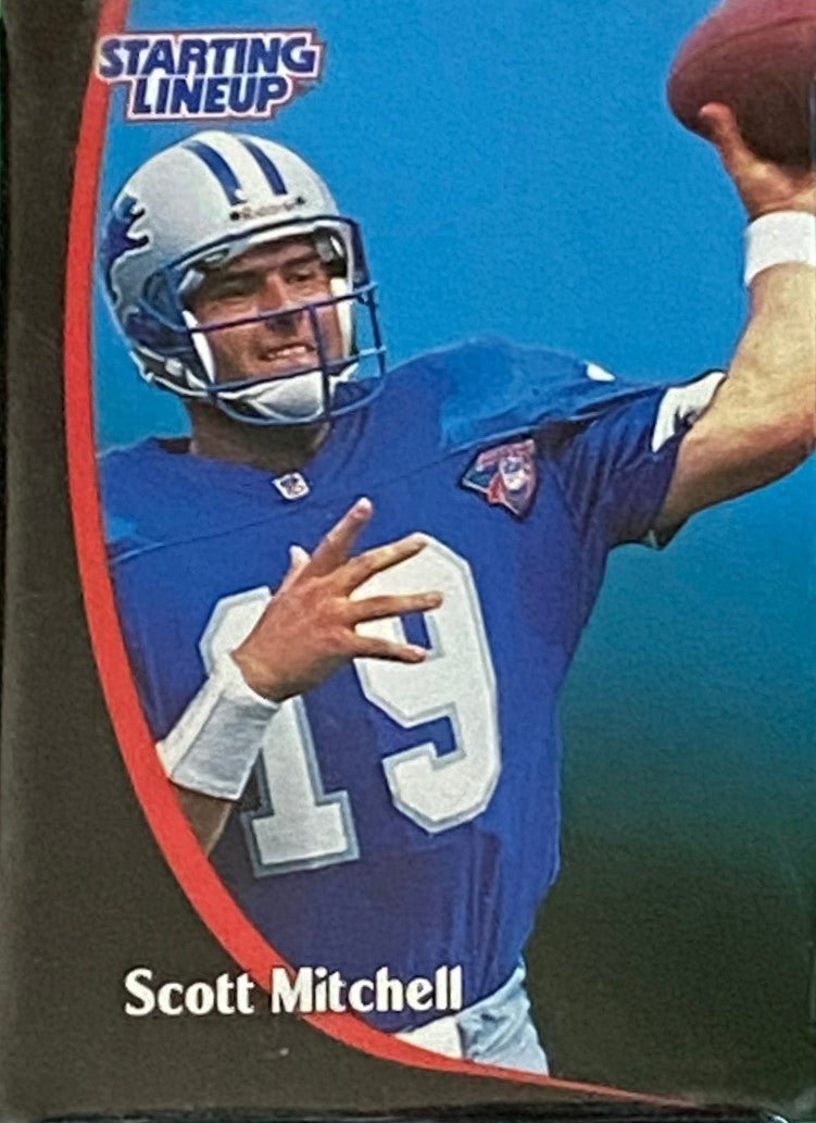 Scott Mitchell 1998 NFL Detroit Lions Starting Lineup NOS Figurine