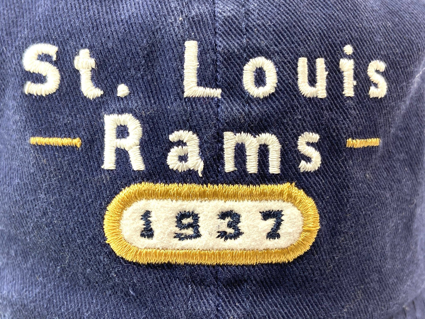 St. Louis Rams NFL Adult Blue NOS Gridiron Classic "1937" Hat